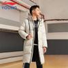 Li-Ning Kids' Long 85% Duck Down Jacket