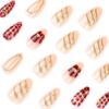 3D Wearable Short Almond Nail Art Tips