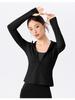Women's Fleece-Lined Slim-Fit Sports Jacket - Warm Hooded Fitness Top for Outdoor Running & Yoga
