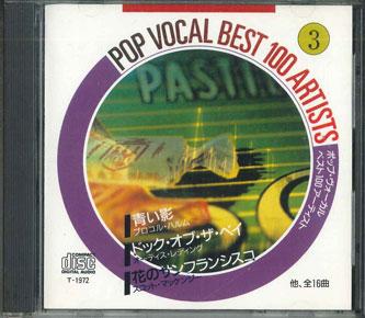 

CD VARIOUS - Pop Vocal Best 100 Artists 3 T1972 CTA Japan Pop Used