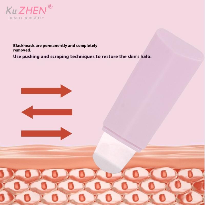 2pcs Acne Needles Blackhead Remover Skin Scrubber Spatula Pimple Acne Needle Tool Facial Pore Cleaner Skin Care Set