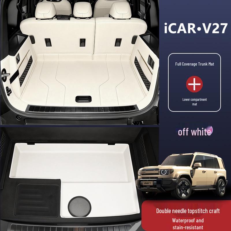 Chery iCAR V27 Trunk Mat: Eco-Friendly, Waterproof, Dustproof Accessory
