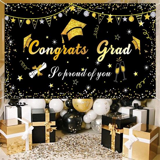 Graduation Banner Reusable Foldable for Classroom