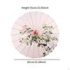 Chinese Oil Paper Umbrella Decorative for Performance, Wedding, Cosplay