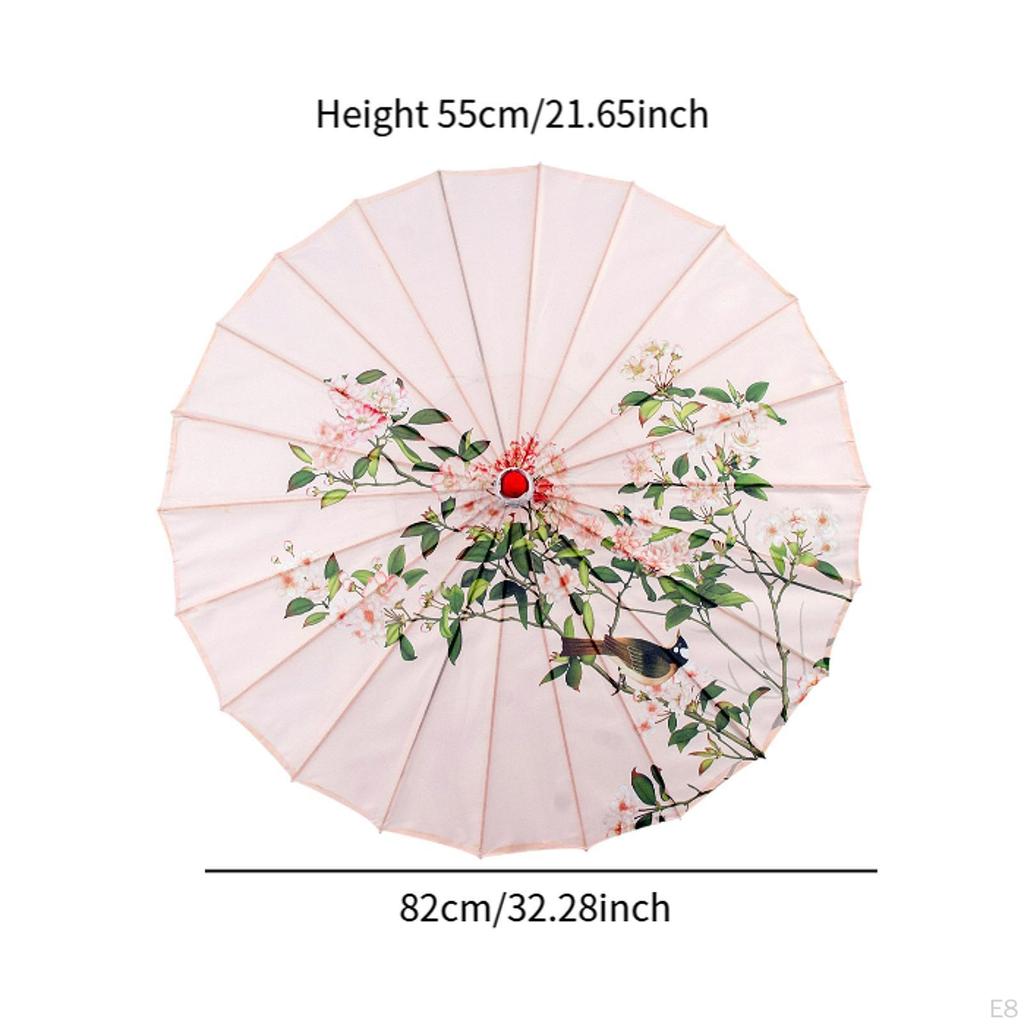 Chinese Oil Paper Umbrella Decorative for Performance, Wedding, Cosplay