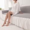 Cool Sofa Cover Cloth Summer Summer Summer Skirt Summer Mat Sofa Cover Sofa Towel Gray Non-Slip Light Luxury