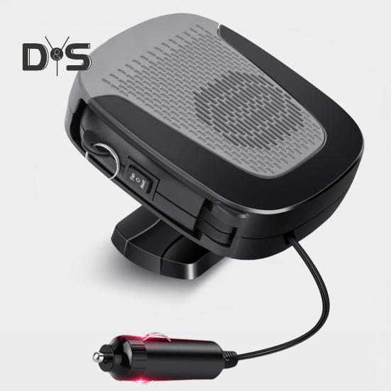 Car Heater Fan Defroster 12V Portable Windshield Defogger Fast Heating with Igniter Port Overheating Protection Low Noise Compact Cooling Fans for