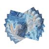4pcs Marble Table Placemats Washable Marble Style Table Mats Wipe-Clean And Easy To Clean Suitable For Home Kitchen Decor