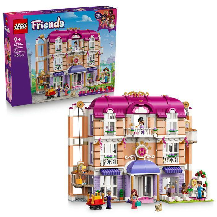 LEGO Friends 42704 Le Grand Hôtel de Heartlake City - Jouet pour Fille ou Garçon dès 9 ans