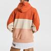 Li Ning Badfive Basketball Series Color Block Casual Loose Pullover Hoodie Men Hoodies Amber-Brown AWDQ501-1