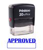Printtoo FAXED WITH DATE Self Inking Rubber Stamp Office Stationary Custom
