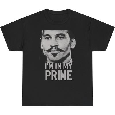 'Ich bin in meiner Blütezeit' Grabstein T-Shirt _ Val Kilmer Filmzitat T-Shirt