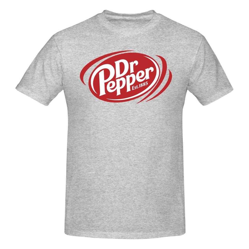 Y2k Dr Pepper Soft Drink Box American Retro Tshirt Niche Simplicity Highdefinition Printing Basic Tee