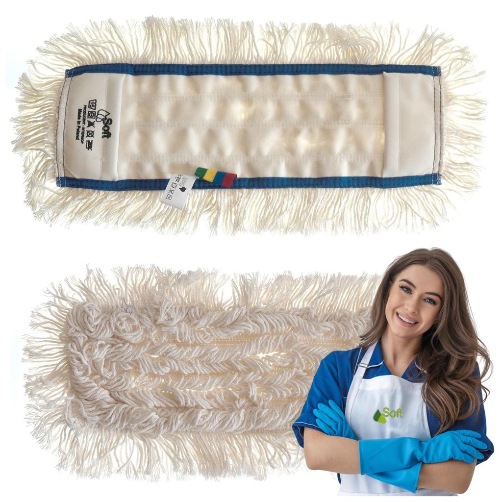 Mop Płaski Kieszeniowy 40Cm Premium (Mw4Pcs)