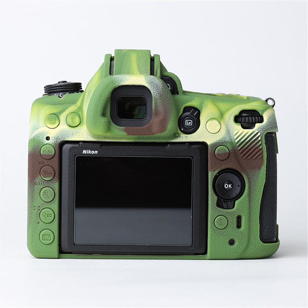 Litchi Pattern Soft Silicone Armor Camera Body Case For Nikon D780 D850 D7100 D7200 Rubber Cover Skin