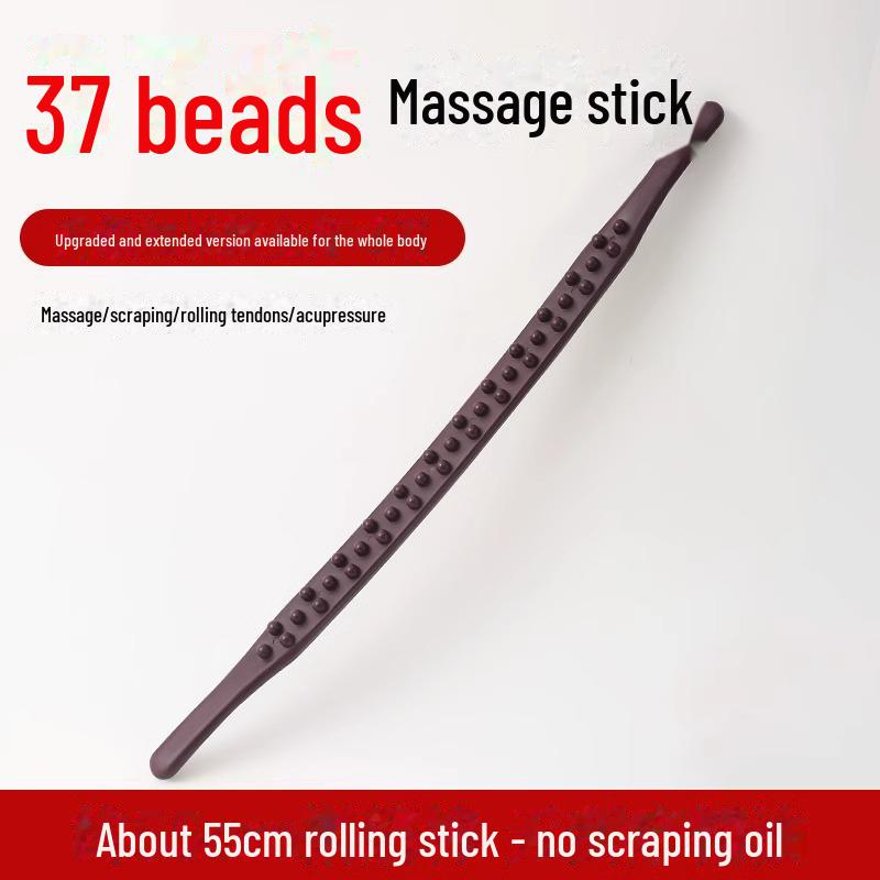 Double Row Muscle Massage Stick for Meridian, Abdomen, Tendon, and Leg Therapy