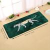 1Pcs Anti Fatigue Kitchen Rug Leopard Waterproof Non-Slip Thick Cushioned Kitchen Mat Heavy Duty Comfort Standing Mat for Kitchen