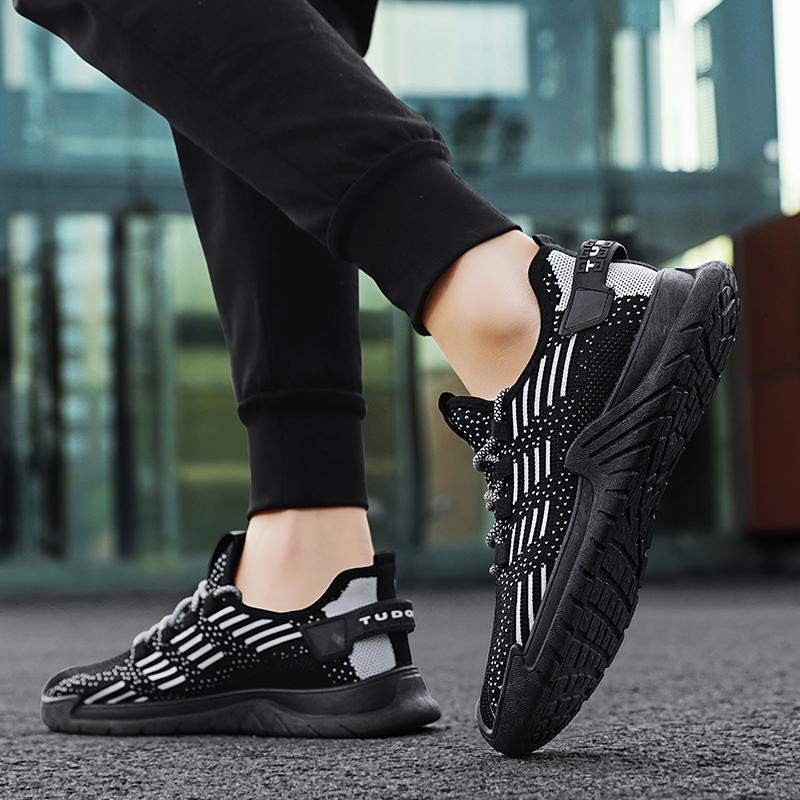 Summer Fly Weave Breathable Casual Shoes Men's Sports Shoes Fashion Korean Fashion Shoes Men's Shoes