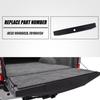 RANSOTO Tailgate Molding Trim Compatible With 2017- Ford F250 F350 F-250 F-350 Super Duty Flexible Flex Step Rear Center Truck Spoiler Protector