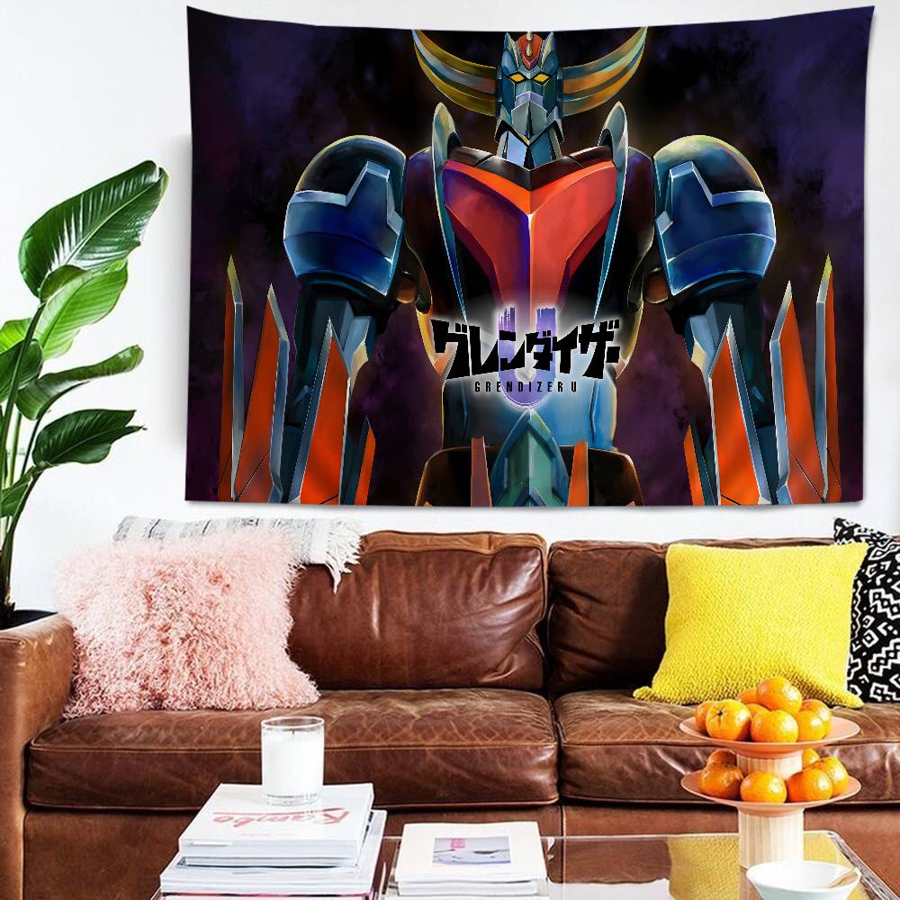 UFO ROBO GRENDIZER GOLDORAK Cartoon Tapestry Home Decoration Hippie Bohemian Decoration Divination Home Decor