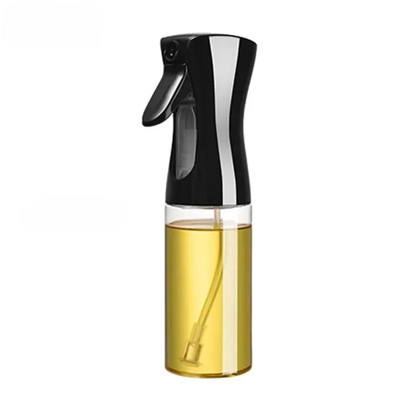 1PC 200ml Oil Spray Bottle BBQ Cooking Olive Oil Sprayer Plastic Baking Oil Spray Empty Bottle Vinegar Bottle Or  Oil brush