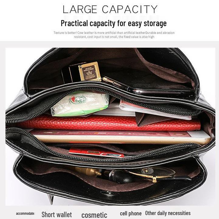 Korean Style 2025 Women's Bucket Bag - Elegant, Versatile Crossbody and Shoulder Bag