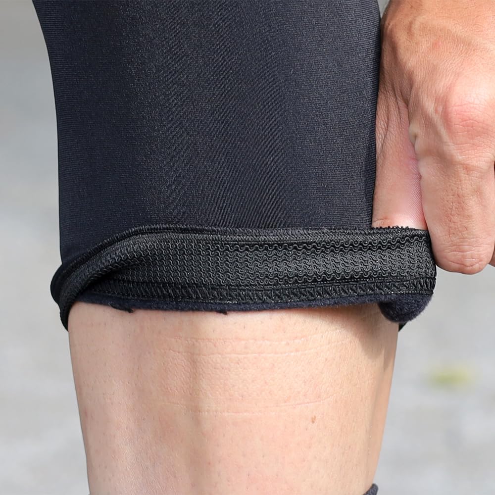 Lion De Kapelmuur Super Roubaix Knee Warmers Black