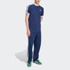 Adidas Originals Striped Logo Short Sleeve T-Shirt Men tops KE3536