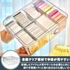 manekinext Trading Card Case, Large Capacity Design, Fully Clear, with Dividers, Small Item Storage, Organizing Goods
