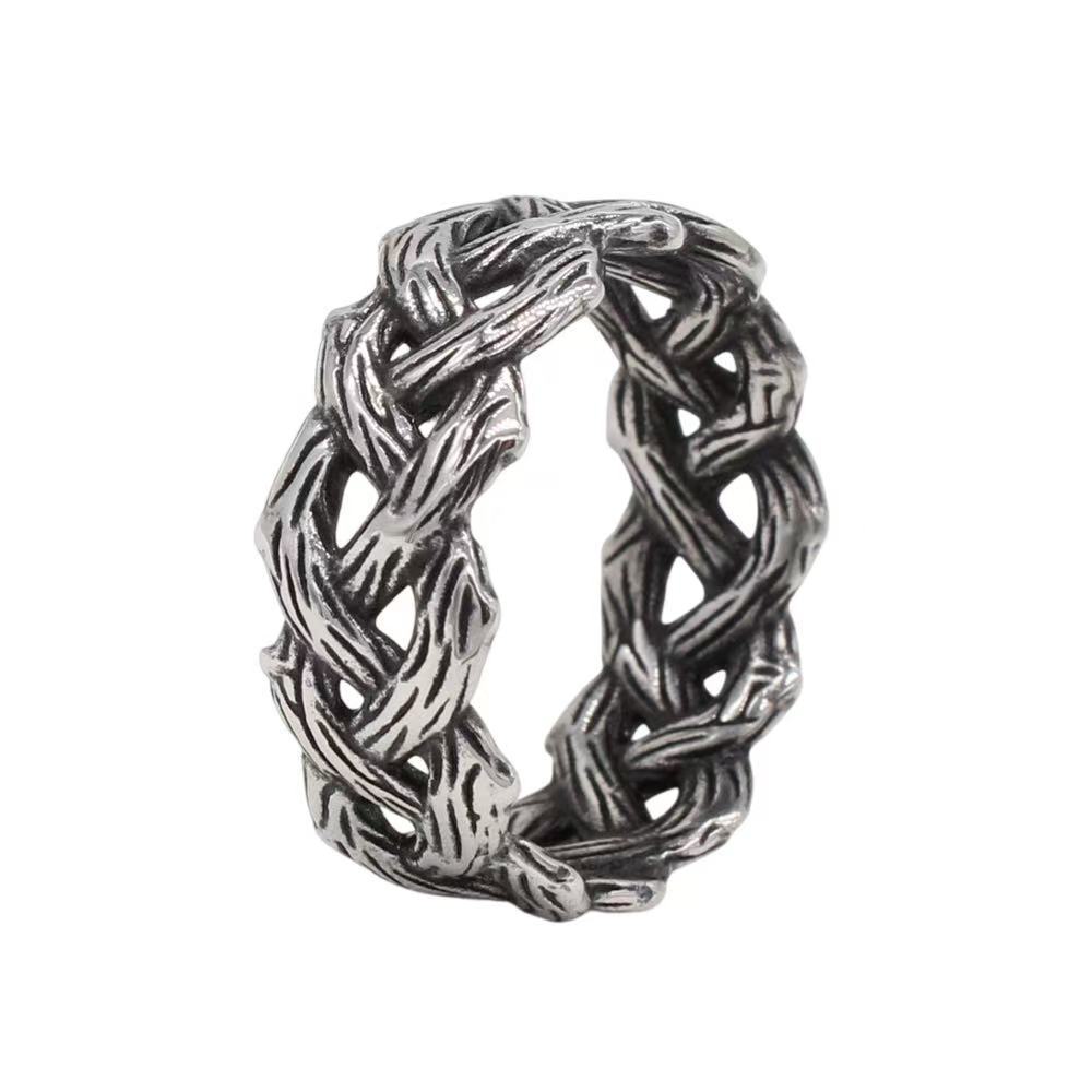 2026 Jewelry, European and American Personalized Retro Woven Viking Celtic Men's Rings