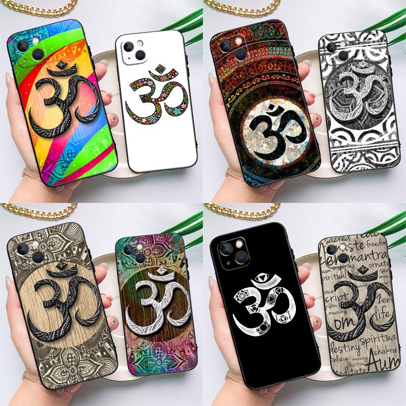 Aum Om Namaste Symbol Zen Yoga For Realme C67 C75 C71 C55 C53 C61 C33 C63 C51 10 11 12 13 14 15 Pro Plus C65 GT7 Pro Case