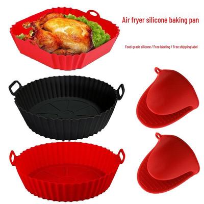 Silikonmatte für Heißluftfritteuse & Backblech - Hitzebeständig