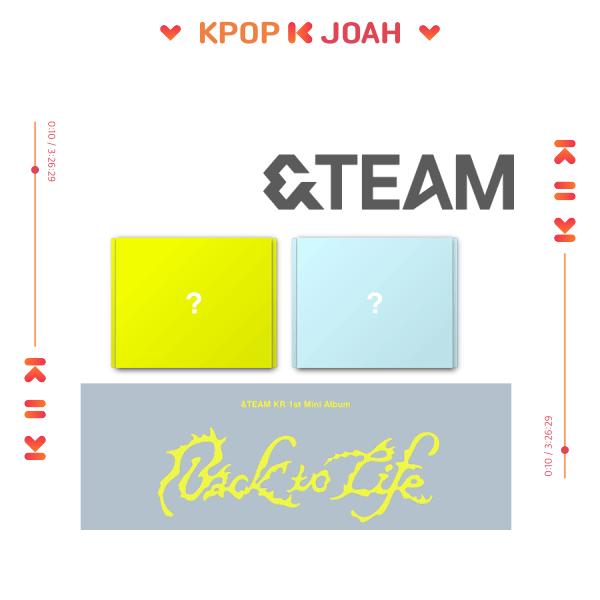(ATEM / BLICK ver.) &TEAM [Back to Life] KR 1. Mini-Album