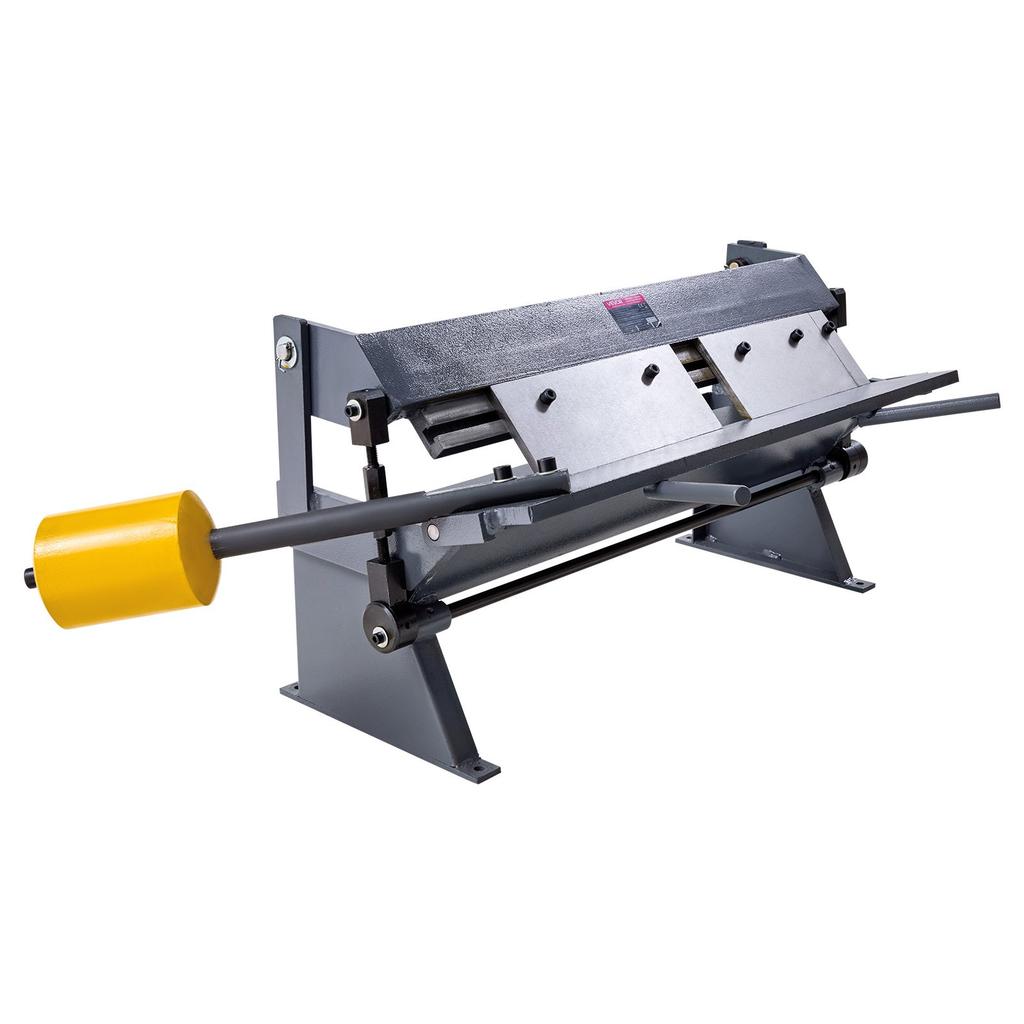 VEVOR Box and Pan Brake, 610 Mm/24 Inch Sheet Metal Bending Brake,16-Gauge Mild Steel Capacity, 0-135 Degree Adjustable