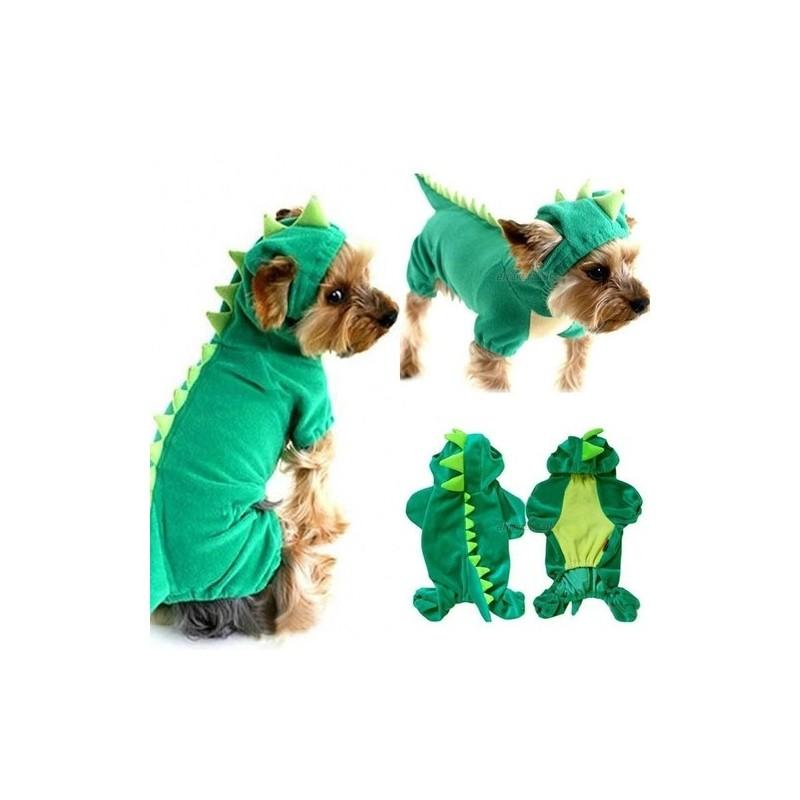 

High-quality Silicone Pet Dog Cat Dinosaur Coat Costume In Various Vibrant Colors L