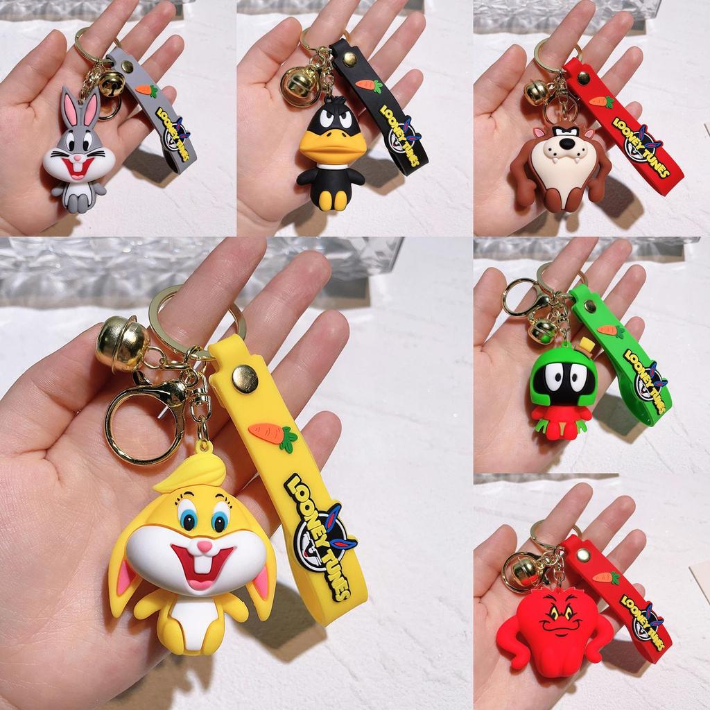 Adorable Bugs Bunny Keychain Cute Cartoon Charm Trendy Bag Accessory Gift