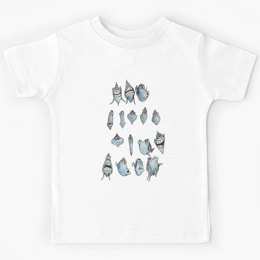 Dory Many Faces Graphic Kids T-Shirt 170