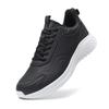 Autumn and winter large size 48 leather men's shoes lightweight shock absorption sports fitness casual shoes black men's shoes