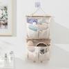 Wall Mount Storage Bag For Bedroom Organizer With Large Capacity For Dorm Room And Closet Use