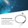 14 Dia K Type Thermocouple Probe -40 To 1000 ℃ 304 Stainless Steel Temperature Sensor Stable Sturdy Probe Type Thermocouple