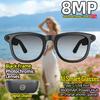 Nuovi Occhiali Intelligenti AI con Fotocamera Anti-shake a 6 Assi da 8MP, Riprese Video 1200P, Lenti Fotocromatiche, Power Bank da 220mAh con Display, Traduzione AI, Riproduzione Musicale