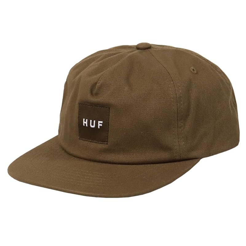 

[Huff] cap UNSTRUCTURED SNAPBACK CAP men s ladies hat brand street logo baseball cap simple baseball cap box logo bison [product]