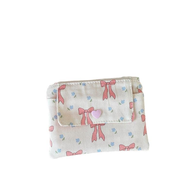 Card Bag Versatile Large-capacity Change Bag Miscellaneous Bag ID Card Bank Card Storage Double Layer