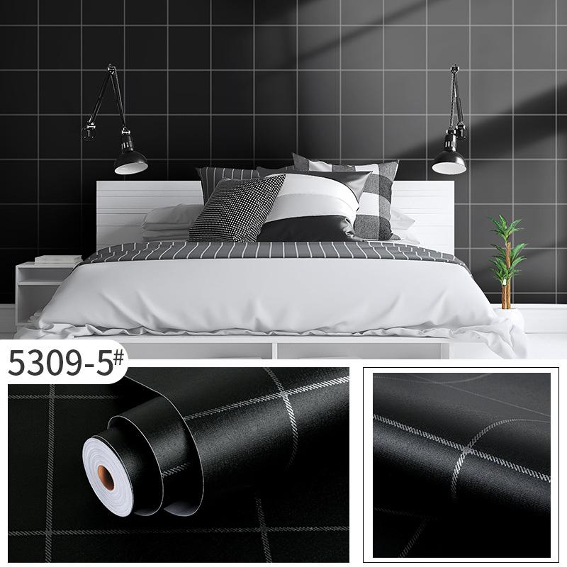 60cm*10m Thickened PVC Self-Adhesive Waterproof Plants Flowers Patterned Wallpaper DIY Furniture Renovation Home Decor Wall Sticker