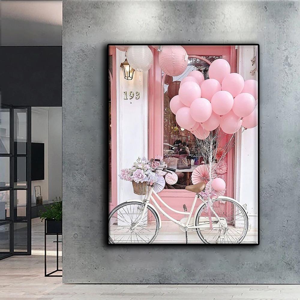 Zestaw do haftu krzyżykowego DIY diamentowy haft różowe róże diamentowe malowanie Home Decor