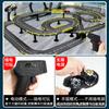 Electric Remote Control Slot Car Track Large 2-Player Competitive Dual Mode Remote Adjustable Splicing Kids Adults Gift Toy Set
