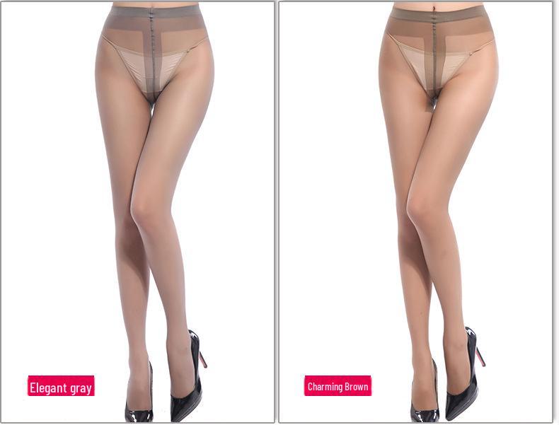 Ultra-Thin Transparent T-Crotch Pantyhose