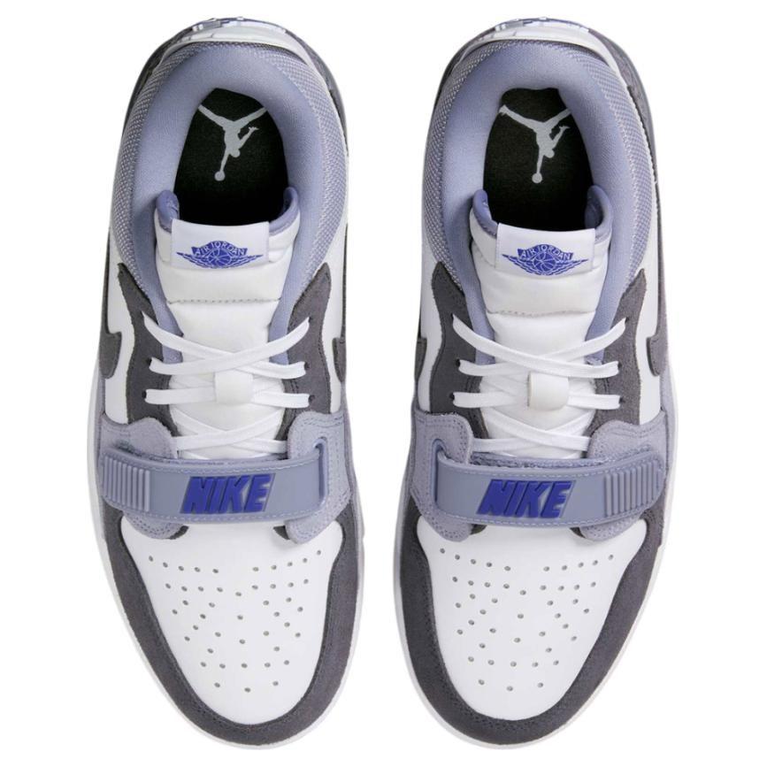 Jordan Legacy 312 Low Top Vintage Basketball Shoes Men's White Black Purple CD7069-108