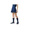 Adidas Originals SS25 Pleated Fashion Soft Comfortable Versatile Casual Skirt Women skirts Night-Indigo JC6771