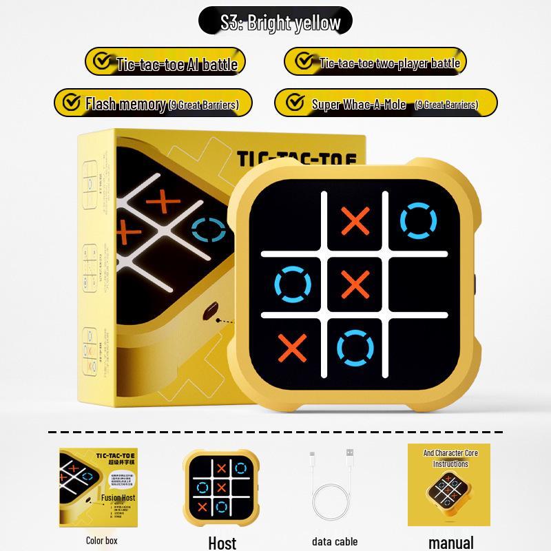 Smart Kids' Educational AI Tic-Tac-Toe & Gomoku Board